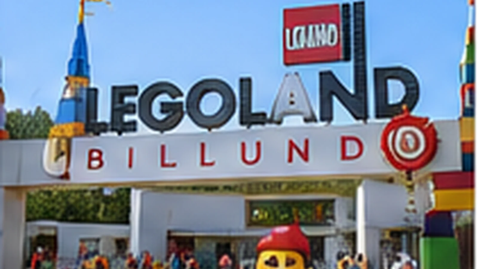 Färgstark entrémiljö inspirerad av LEGOLAND Billund