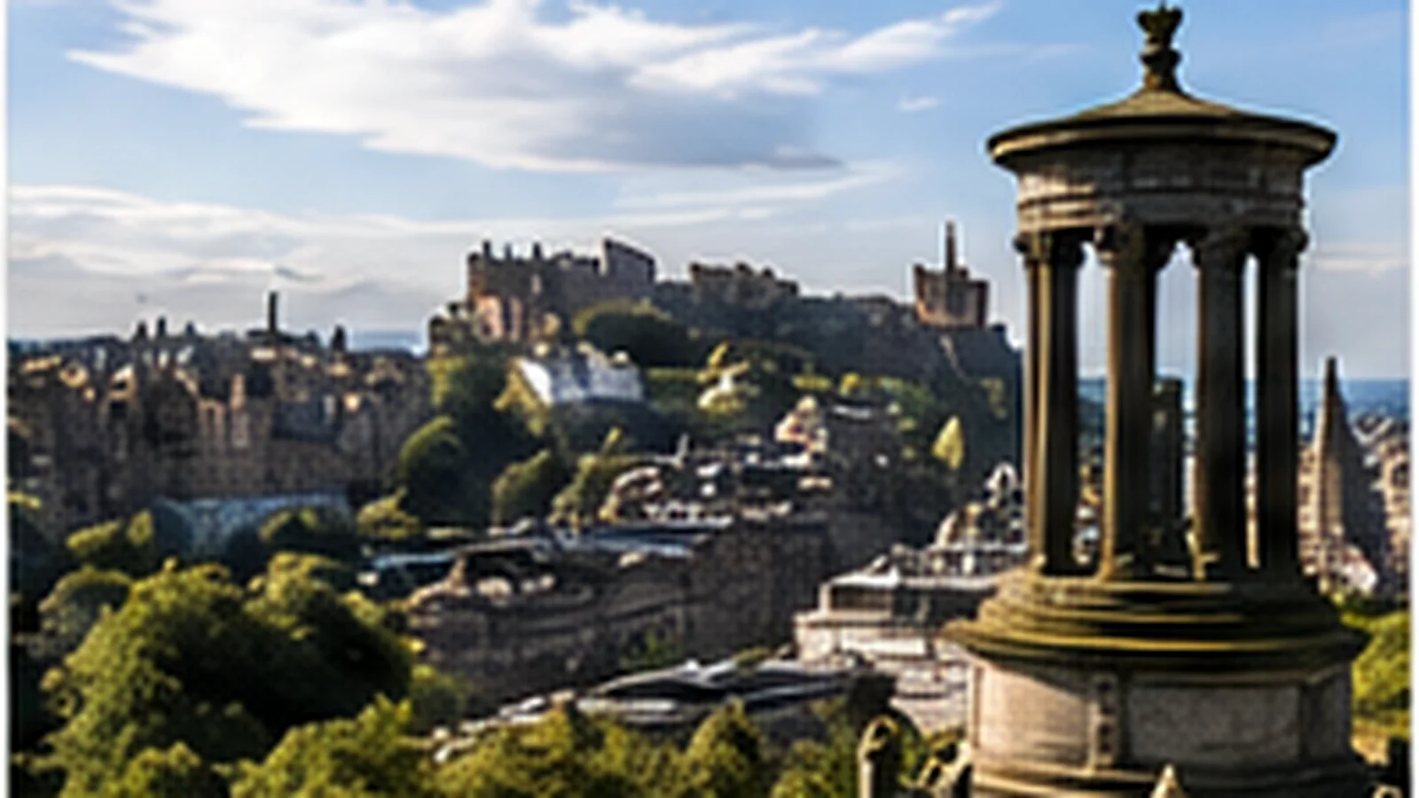 Edinburgh och slottet