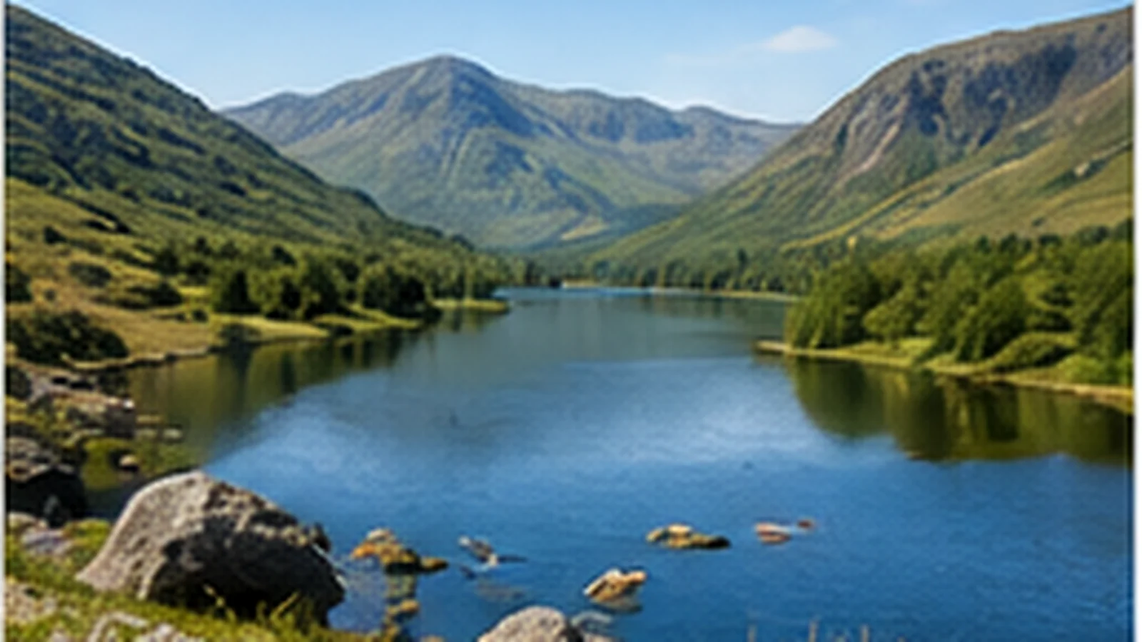 Sjö i Lake District