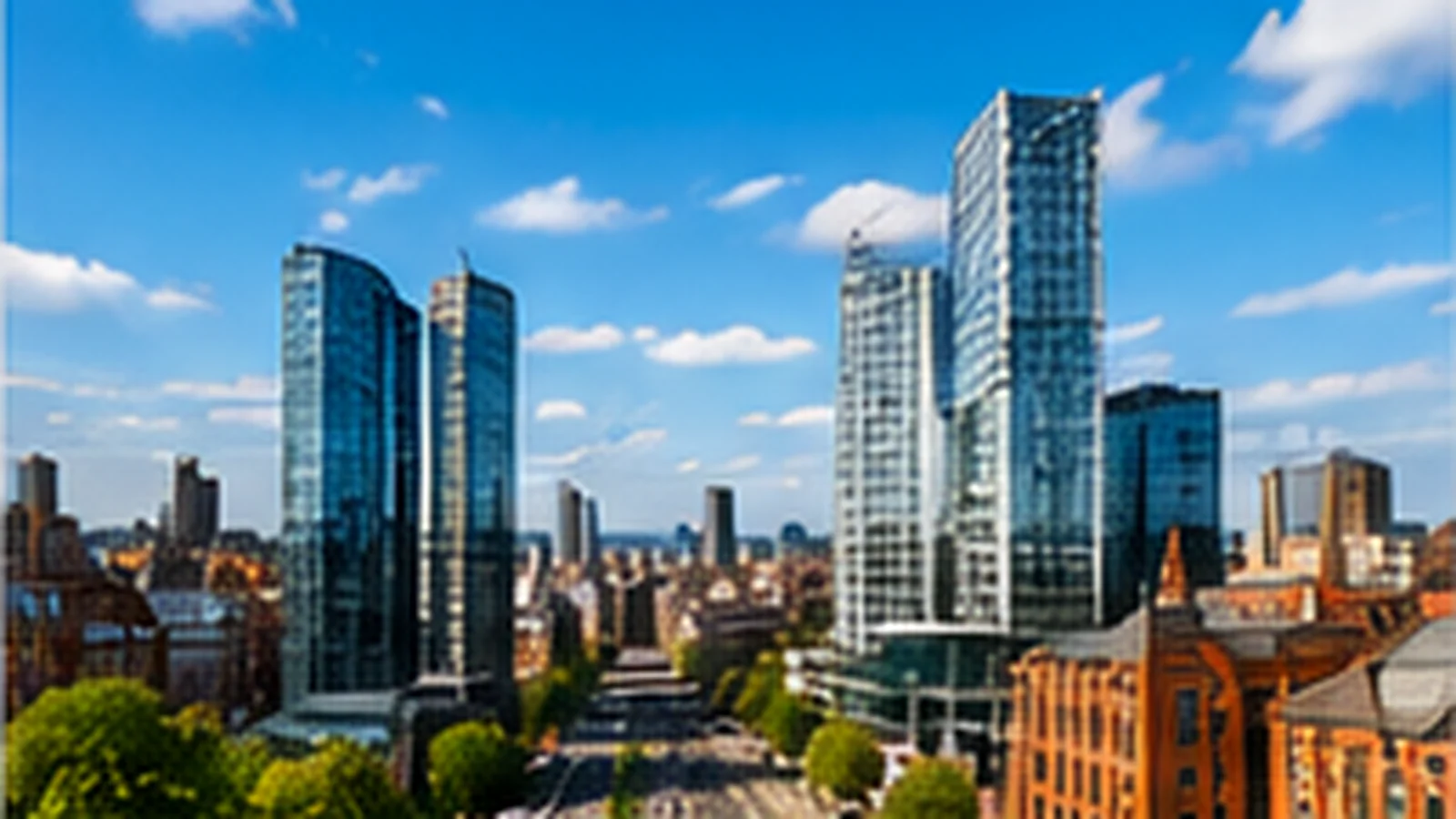 Manchester skyline